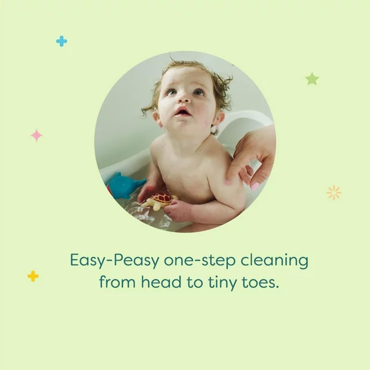 Babyganics Baby Shampoo + Body Wash Pump Bottle, Chamomile Verbena, 16oz - obrazek 3