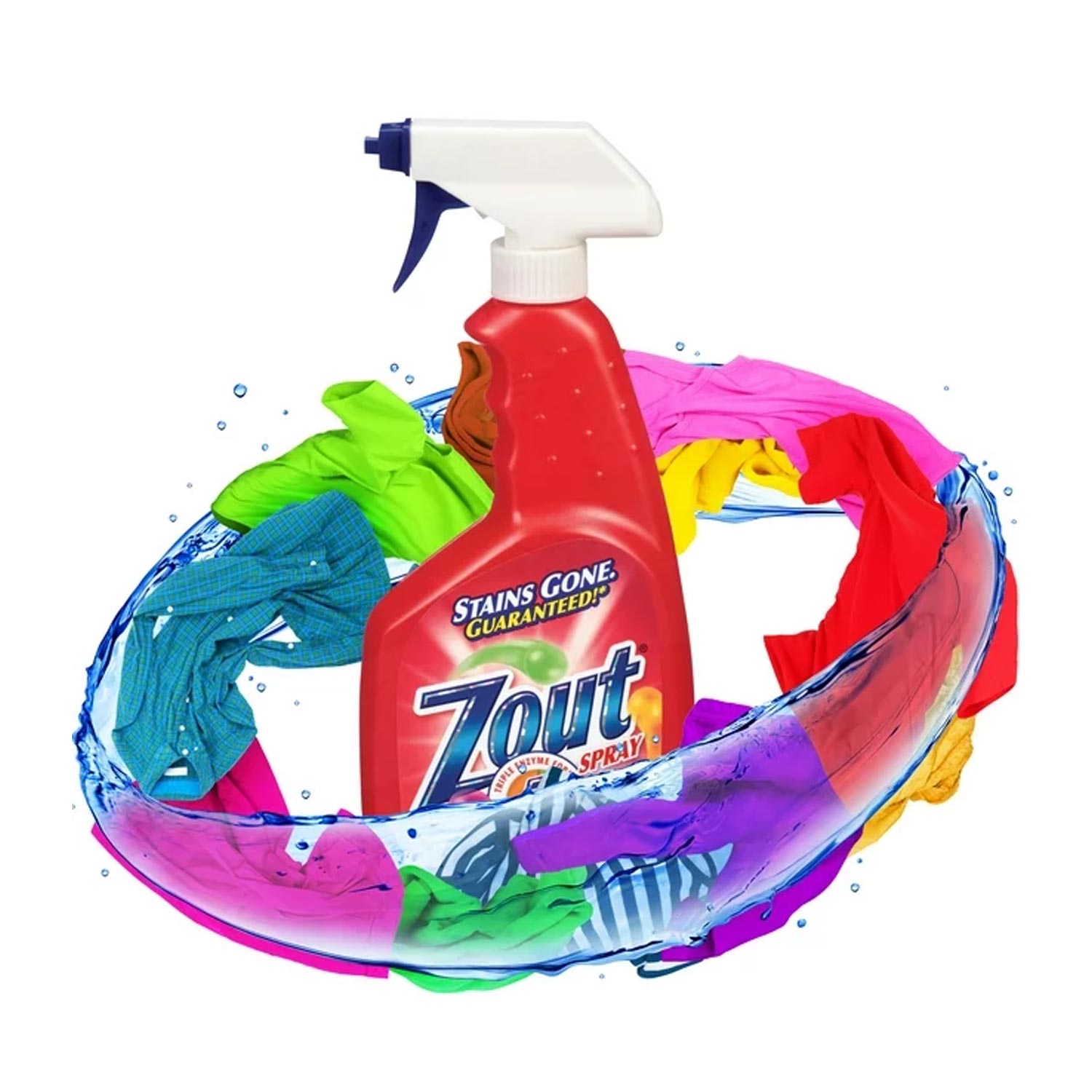 Zout Laundry Stain Remover, Foam Action, Triple Enzyme, 22 oz - obrazek 3